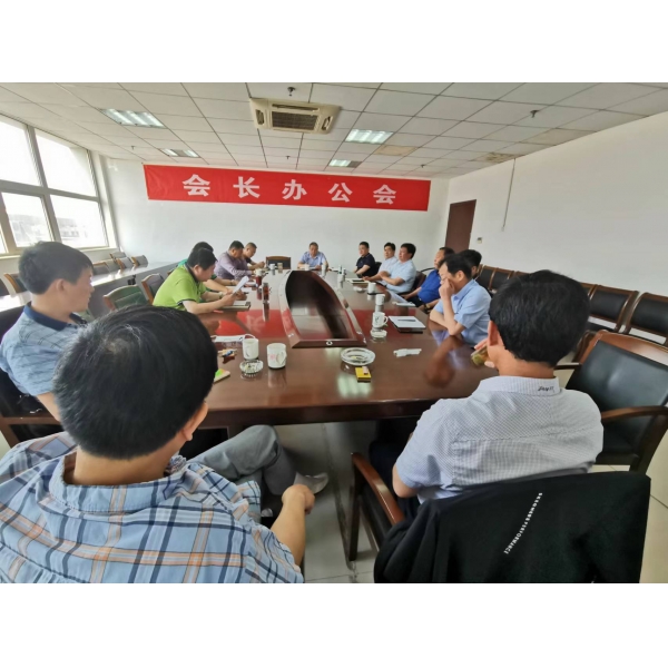 江苏海建公司参加市建筑协会会长办公会